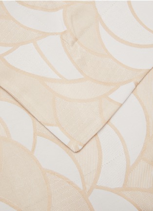 Detail View - Click To Enlarge - CELSO DE LEMOS - Lou Lou King Size Duvet — Powder