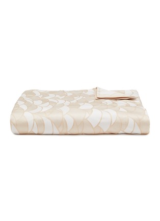 Main View - Click To Enlarge - CELSO DE LEMOS - Lou Lou King Size Duvet — Powder