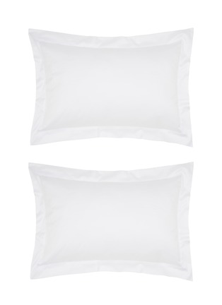 Main View - Click To Enlarge - CELSO DE LEMOS - Bourdon Pillow Sham — White