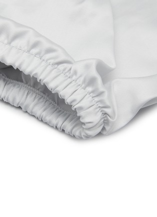 Detail View - Click To Enlarge - CELSO DE LEMOS - Secret King Size Fitted Sheet — Perle