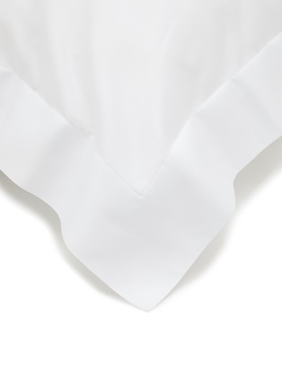 Amanda Solid White Linen Pillow