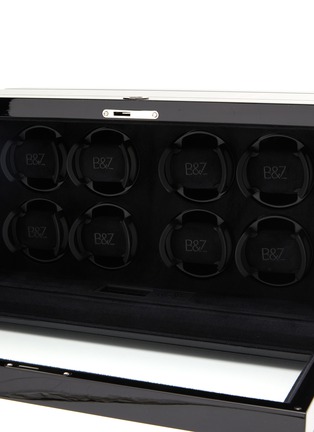 Detail View - Click To Enlarge - BUBEN&ZÖRWEG - Vantage 8 TIME MOVER® Watch Winder Case — Macassar