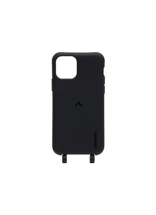 Main View - Click To Enlarge - TOPOLOGIE - ‘Dolomites’ Detachable Strap Anchor iPhone 11 Pro Case — Black