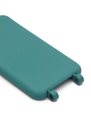Detail View - Click To Enlarge - TOPOLOGIE - ‘Dolomites’ Detachable Strap Anchor iPhone 11 Pro Case — Teal