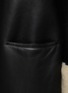  - TOTEME - Shearling High Neck Long Zip Up Coat