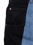  - E.L.V. DENIM - High Rise Contrast Straight Leg Denim Jeans