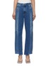 Main View - Click To Enlarge - E.L.V. DENIM - ‘The Contrast’ Low Rise Boyfriend Jeans