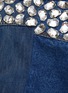  - E.L.V. DENIM - Two Toned Swarovski Crystal Embellished Back Denim Jacket