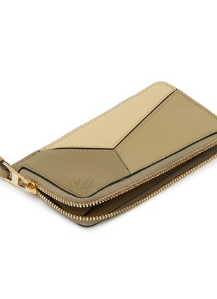 Detail View - Click To Enlarge - LOEWE - ‘PUZZLE’ CALF LEATHER COIN CARDHOLDER