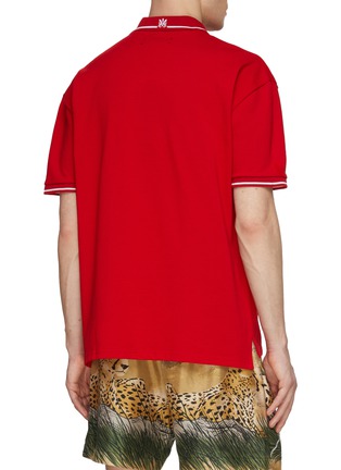 Back View - Click To Enlarge - AMIRI - Cotton Polo Shirt