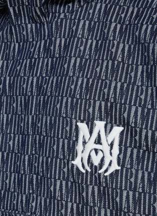  - AMIRI - Logo Jacquard Denim Anorak Jacket