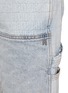  - AMIRI - Light Wash Jacquard Carpenter Jeans