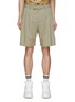 Main View - Click To Enlarge - AMIRI - Double Pleated Shorts