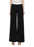 Main View - Click To Enlarge - ALICE & OLIVIA - ‘Eric’ Contrast Side Stripe Wide Leg Pants