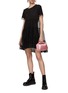 Figure View - Click To Enlarge - ALICE & OLIVIA - ‘Dreema’ Tulle Shirt Mini Dress