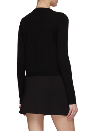 Back View - Click To Enlarge - ALICE + OLIVIA - ‘Ruthy’ Stace Face Button Up Cardigan