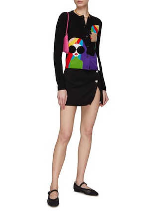 Figure View - Click To Enlarge - ALICE + OLIVIA - ‘Ruthy’ Stace Face Button Up Cardigan