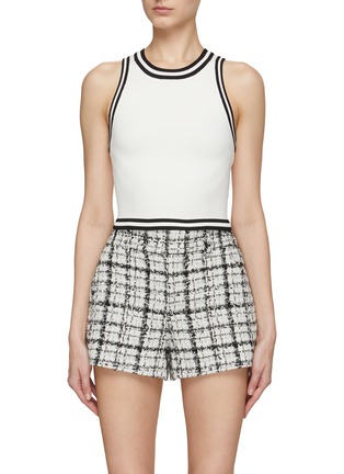 Main View - Click To Enlarge - ALICE & OLIVIA - ‘Rydel’ Cropped Tank Top