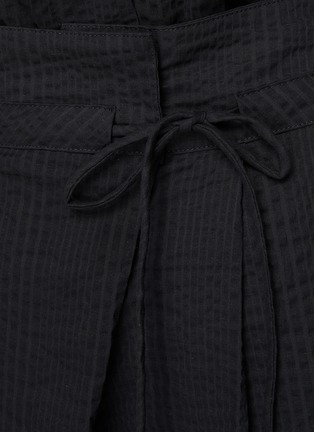  - LE17SEPTEMBRE - Tie Waist Textured Shorts