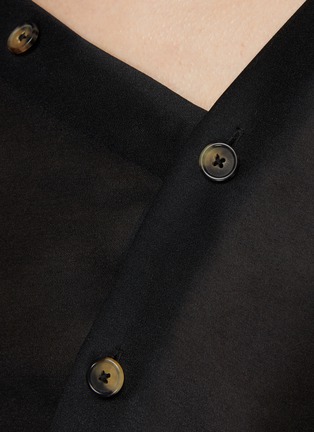  - A.W.A.K.E. MODE - Off Shoulder Organdy Shirt
