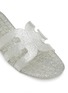 Detail View - Click To Enlarge - SAM EDELMAN - ‘Bay Jelly’ Logo Cut Out Glittered Slides