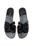 Detail View - Click To Enlarge - SAM EDELMAN - ‘Bay Jelly’ Logo Cut Out Slides