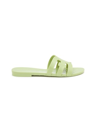 Main View - Click To Enlarge - SAM EDELMAN - ‘Bay Jelly’ Logo Cut Out Slides
