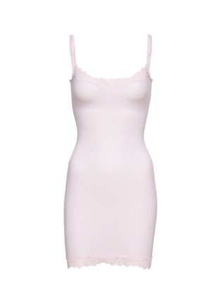 Main View - Click To Enlarge - SKIMS - Fits Everybody Corded Lace Mini Slip Dress