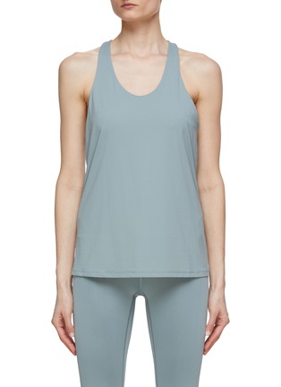 Main View - Click To Enlarge - ALO YOGA - Don’t Get It Twisted Racerback Tank Top