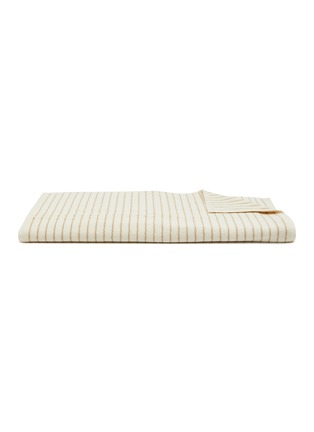 Main View - Click To Enlarge - TEKLA - Organic Cotton Terry Bath Towel — Sienna Stripes
