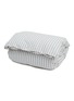 Main View - Click To Enlarge - TEKLA - Organic Cotton King Size Duvet Cover — Needle Stripes