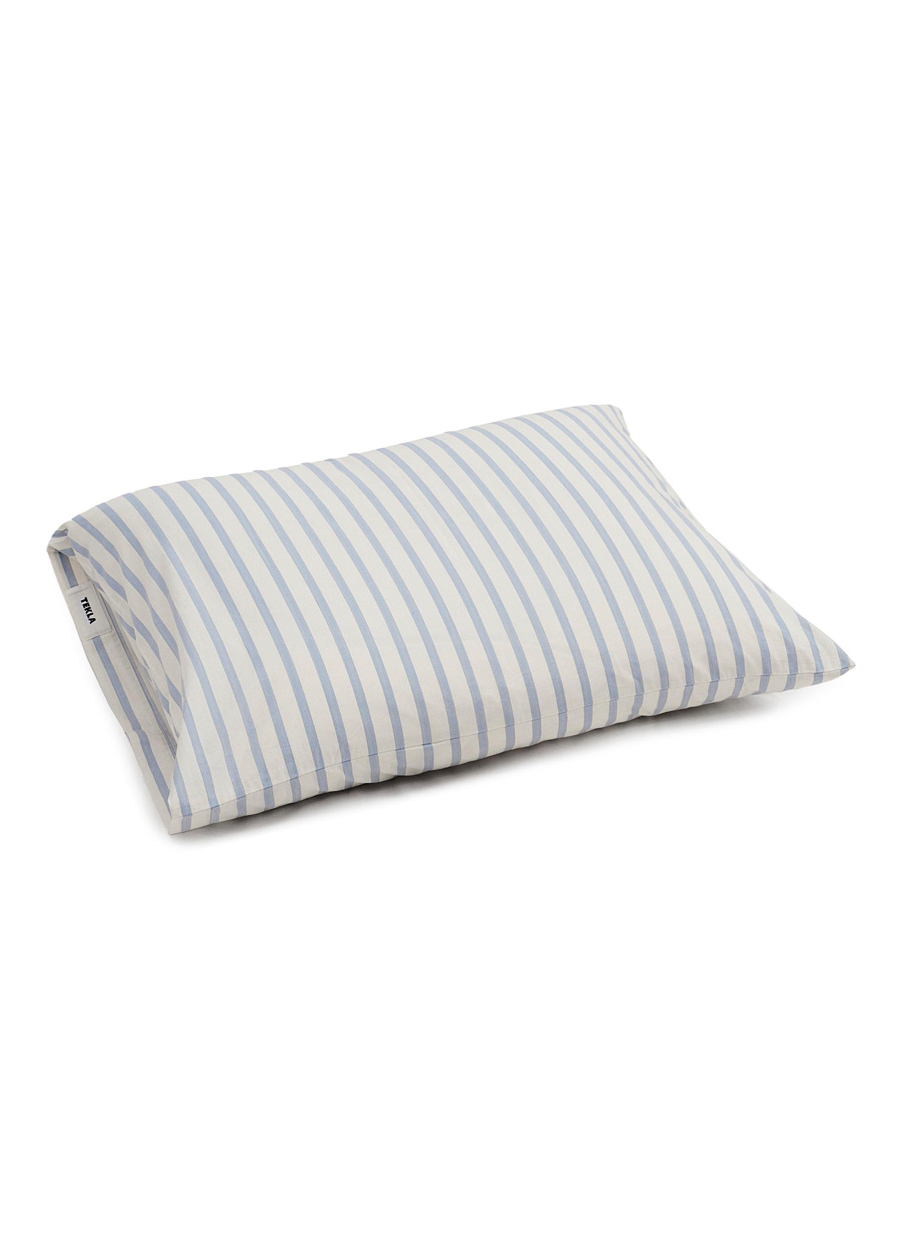 Organic Cotton Pillow Case - Needle Stripes
