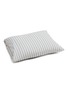 Main View - Click To Enlarge - TEKLA - Organic Cotton Pillow Case — Needle Stripes