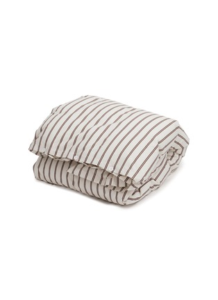 TEKLA | Organic Cotton Queen Size Duvet Cover — Hopper Stripes | HOPPER ...