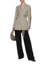 Figure View - Click To Enlarge - TOTEME - Wool Wrapped Double Breasted Blazer