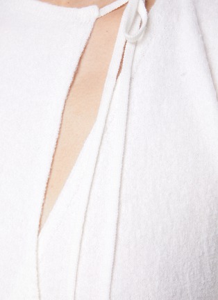  - TOTEME - Felted Wool Wrapped Long Sleeve Top