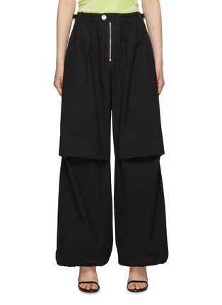 Main View - Click To Enlarge - DION LEE - Layered Front Oversized Flight Pants