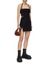 Figure View - Click To Enlarge - DION LEE - ‘Arrow Lock’ Cut Out Mini Dress