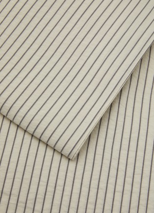 Detail View - Click To Enlarge - SOCIETY LIMONTA - PAR King Size Duvet Cover — Antracite