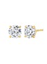 Main View - Click To Enlarge - VRAI - Solitaire 14K Gold VRAI Created Diamond Single Stud Earring