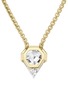 Detail View - Click To Enlarge - VRAI - x RandM Illuminate 14K White Gold VRAI Created Diamond Necklace