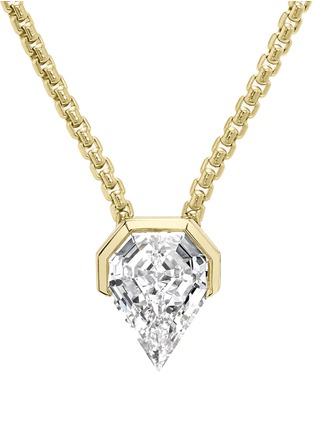 Main View - Click To Enlarge - VRAI - x RandM Illuminate 14K White Gold VRAI Created Diamond Necklace