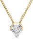 Main View - Click To Enlarge - VRAI - x RandM Illuminate 14K White Gold VRAI Created Diamond Necklace