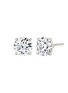 Main View - Click To Enlarge - VRAI - Solitaire 14K White Gold VRAI Created Diamond Single Stud Earring — Right