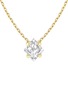 Main View - Click To Enlarge - VRAI - Iconic Shapes14K White Gold VRAI Created Diamond Necklace