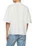 Back View - Click To Enlarge - THE ROW - ‘Dustin’ Oversized Mock Neck Cotton T-Shirt