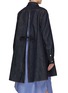 Back View - Click To Enlarge - LOEWE - Trapeze Button Up Denim Overshirt Coat