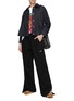 Figure View - Click To Enlarge - LOEWE - Trapeze Button Up Denim Jacket