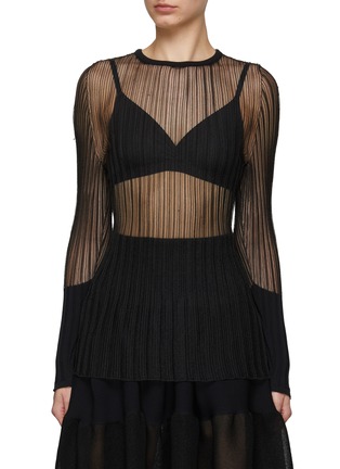 Main View - Click To Enlarge - CFCL - Lucent Knit Top