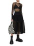 Figure View - Click To Enlarge - CFCL - Lucent Knit Top